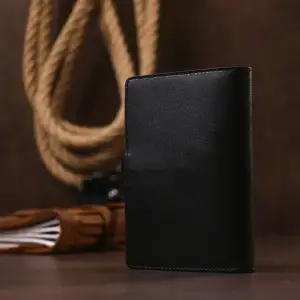 Шкіряний тревел-кейс Shvigel 16523 Чорний UA