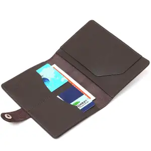Шкіряний тревел-кейс Shvigel 16525 Коричневий UA