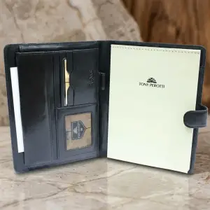 Органайзер Tony Perotti з натуральної шкіри Italico 2590 nero (90580) Чорний UA