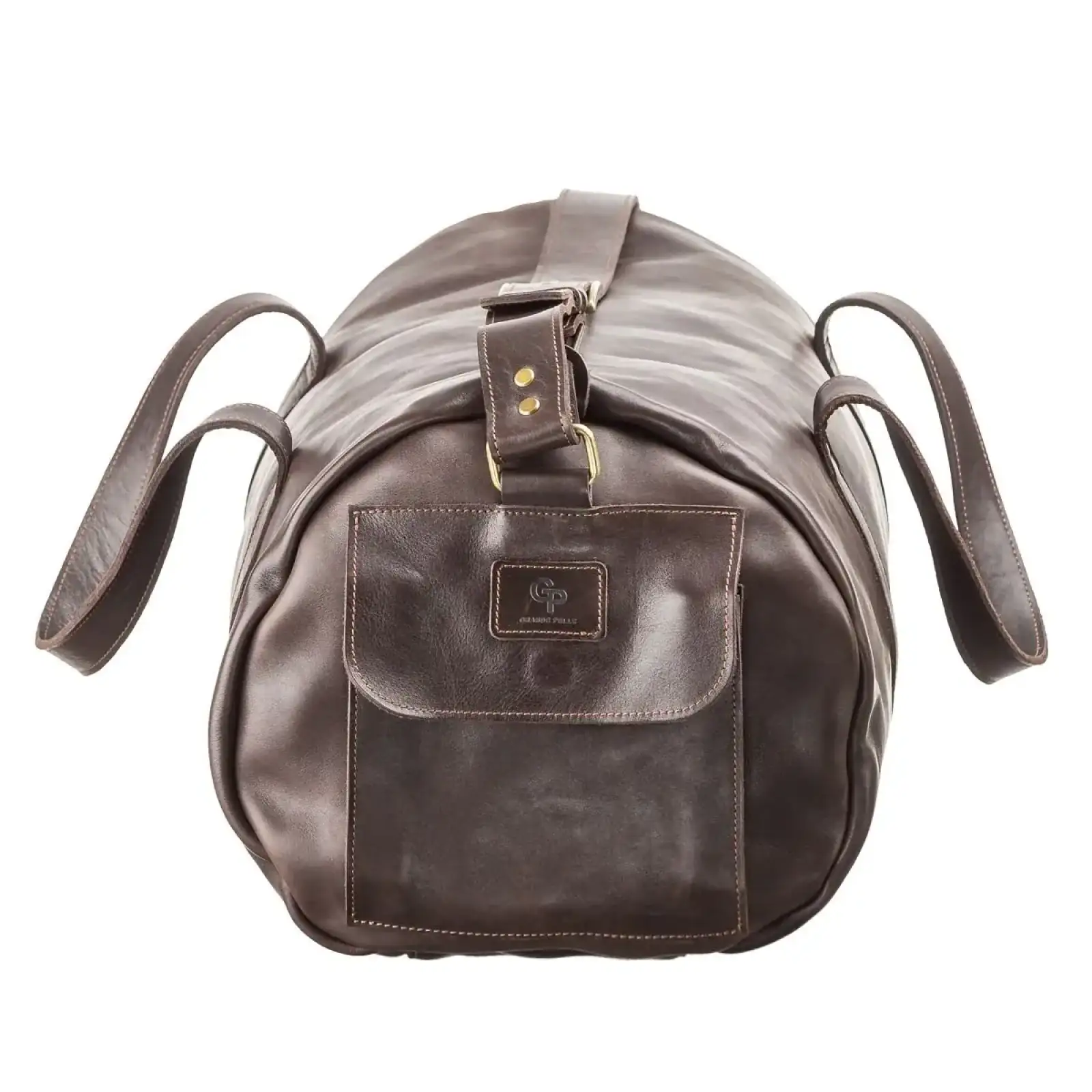 Сумка дорожня Grande Pelle 11044 Коричнева UA