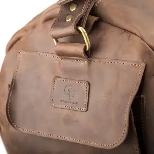 Сумка дорожня Grande Pelle 11045 Коричнева UA