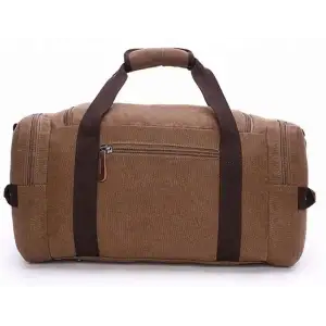 Дорожня сумка текстильна Vintage 20193 Коричнева UA