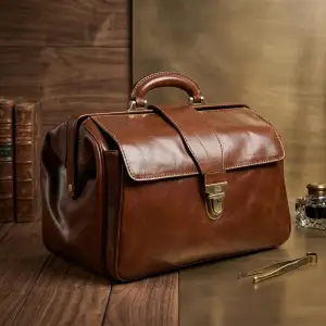 Саквояж з натуральної шкіри Tony Perotti Italico 8051 (90625) Коньячний UA