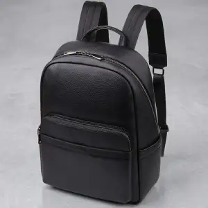 Кожаный рюкзак Vintage 23045 Черный UA