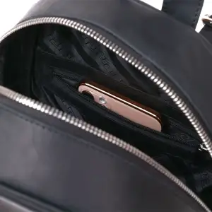 Кожаный рюкзак Shvigel 16328 Черный UA