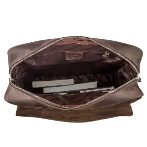 Шкіряний рюкзак Crazy horse Shvigel 15307 Коричневий UA