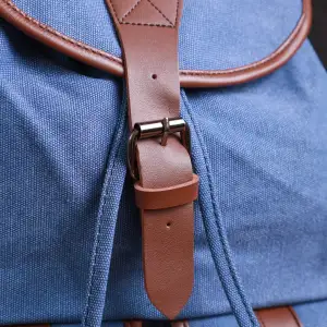 Текстильний рюкзак Vintage 22154 Синій UA