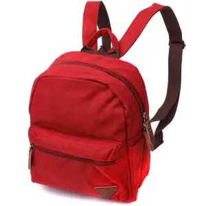 Текстильний рюкзак Vintage 22245 Бордовий UA