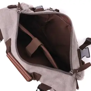 Текстильний рюкзак Vintage 22156 Сірий UA