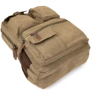Рюкзак дорожній Vintage 20620 Оливковий UA