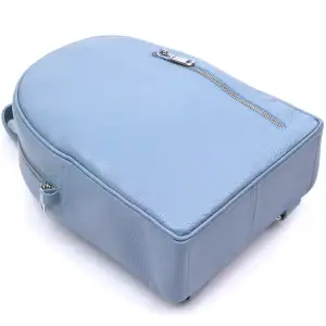 Шкіряний рюкзак Shvigel 16318 Блакитний UA