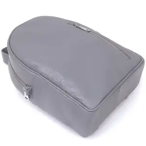 Шкіряний рюкзак Shvigel 16323 Сірий UA
