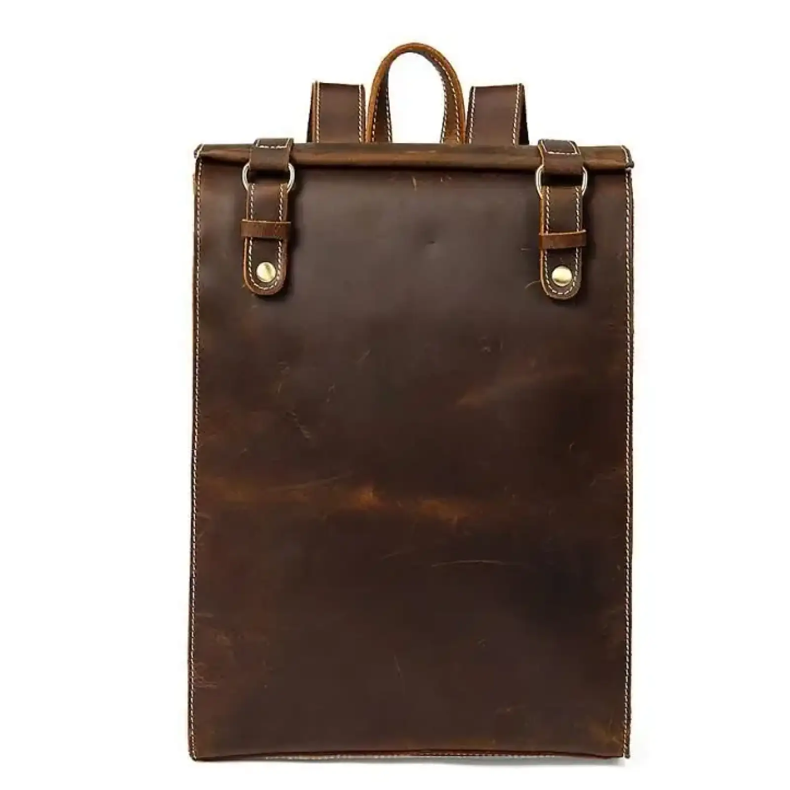 Шкіряний рюкзак Vintage 14796 Коричневий UA