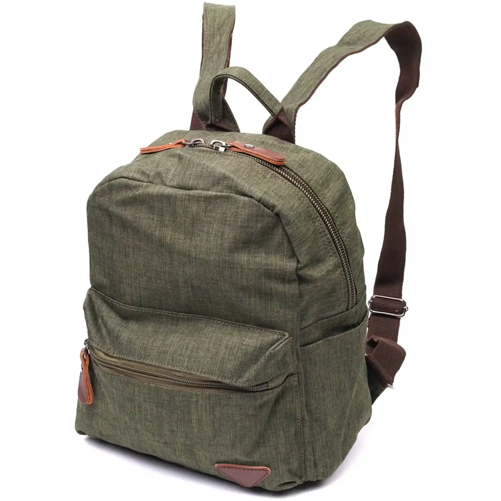 Текстильний рюкзак Vintage 22242 Оливковий UA