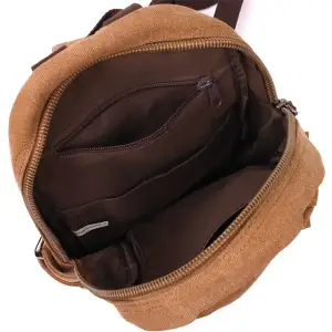 Текстильний рюкзак Vintagе 22180 Коричневий UA