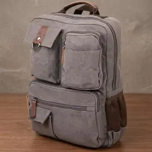 Рюкзак дорожній Vintage 20618 Сірий UA