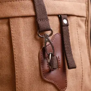 Текстильний рюкзак Vintage 22160 Коричневий UA