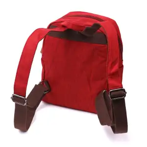 Текстильний рюкзак Vintage 22245 Бордовий UA