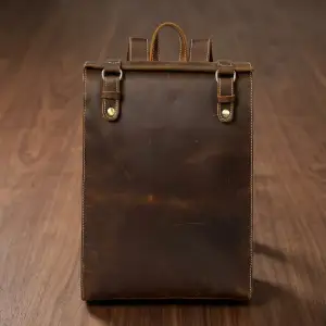 Кожаный рюкзак Vintage 14796 Коричневый UA