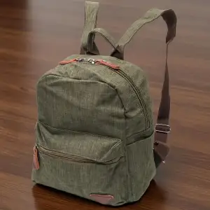 Текстильний рюкзак Vintage 22242 Оливковий UA