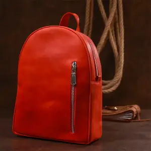 Шкіряний рюкзак Shvigel 16327 Червоний UA