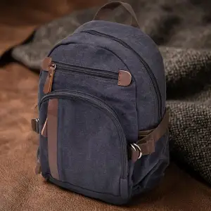 Текстильний рюкзак Vintage 20600 Чорний UA