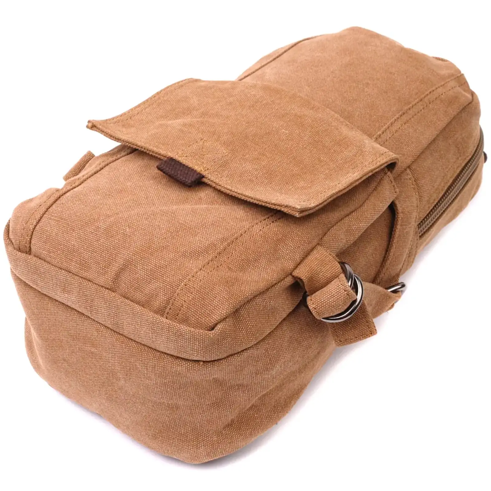 Текстильний рюкзак Vintagе 22180 Коричневий UA