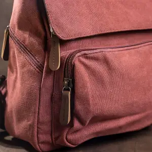Текстильний рюкзак Vintage 20195 Малиновый UA