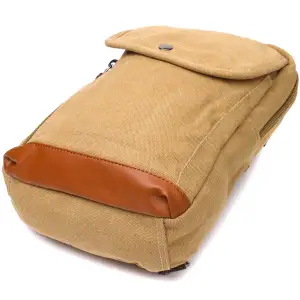 Текстильний рюкзак Vintage 22185 Пісочний UA
