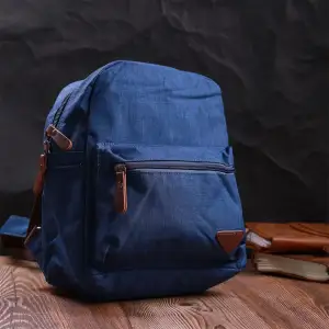 Текстильний рюкзак Vintage 22244 Синій UA