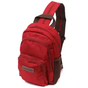Текстильний рюкзак Vintage 22144 Бордовий UA
