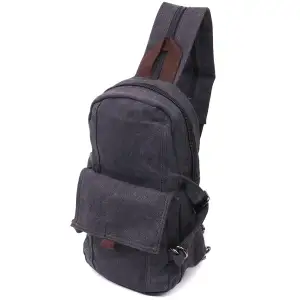 Текстильний рюкзак Vintagе 22179 Чорний UA