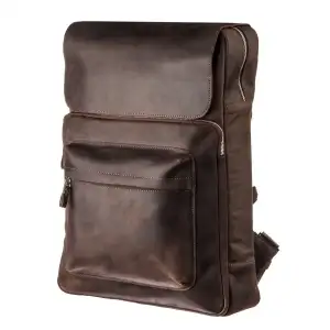 Шкіряний рюкзак Crazy horse Shvigel 15307 Коричневий UA