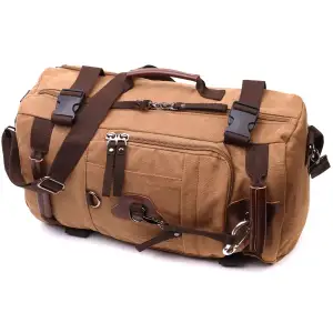 Текстильний рюкзак Vintage 22160 Коричневий UA