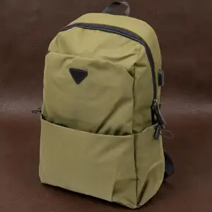 Текстильний рюкзак Vintage 20623 Оливковий UA