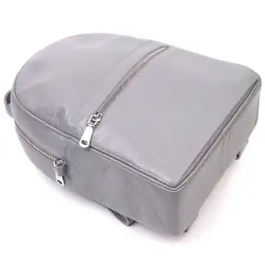 Шкіряний рюкзак Shvigel 16308 Сірий UA