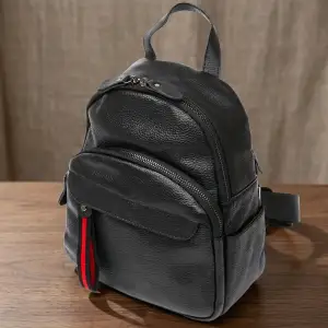 Кожаный рюкзак Vintage 20675 Черный UA