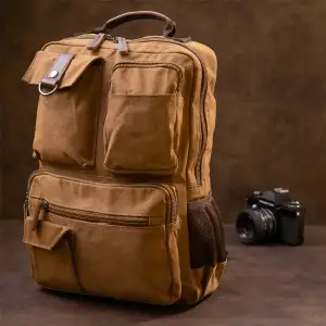 Рюкзак дорожній Vintage 20619 Коричневий UA