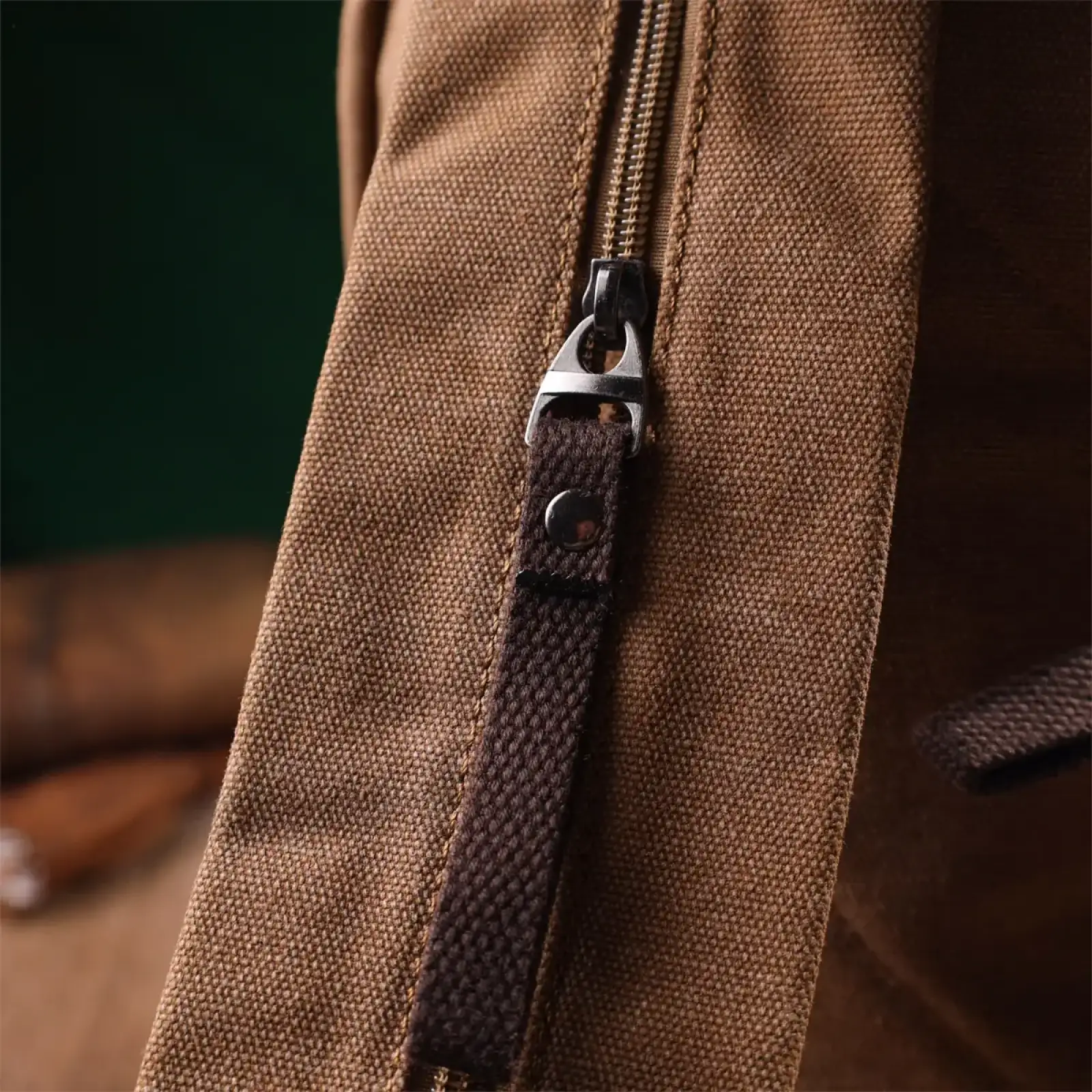 Текстильний рюкзак Vintagе 22180 Коричневий UA