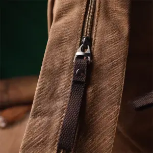 Текстильний рюкзак Vintagе 22180 Коричневий UA