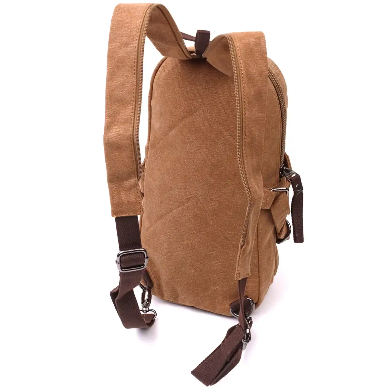Текстильний рюкзак Vintagе 22180 Коричневий UA