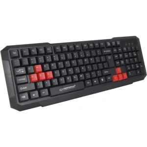 Клавіатура Esperanza EGK102 USB Red (EGK102RUA) UA