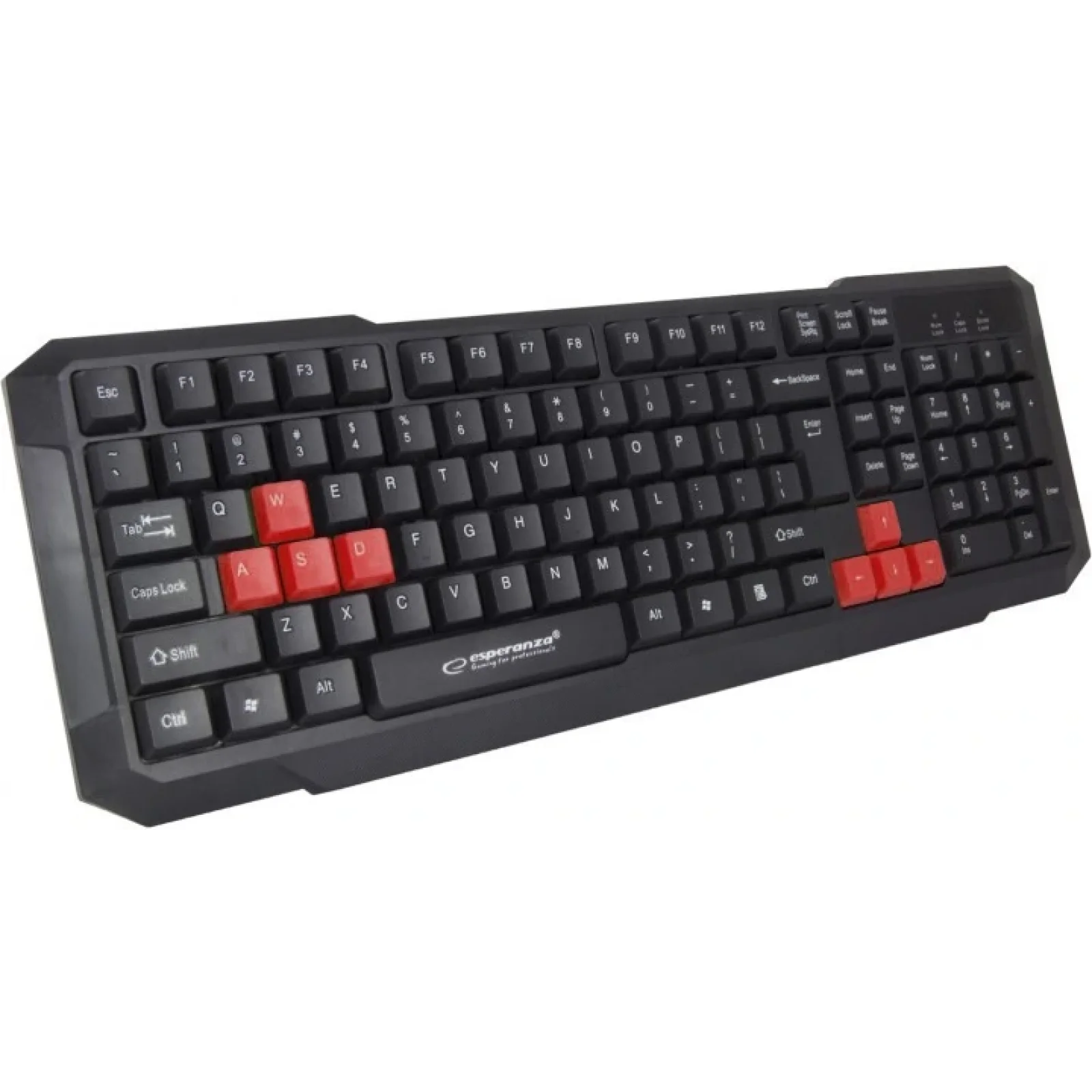 Клавиатура Esperanza EGK102 USB Red (EGK102RUA) UA