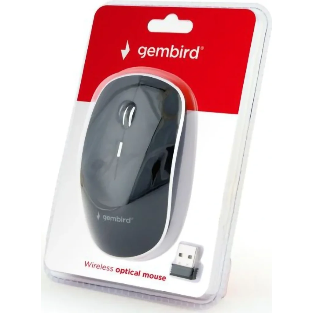 Миша бездротова Gembird MUSW-4B-01 Wireless Black UA
