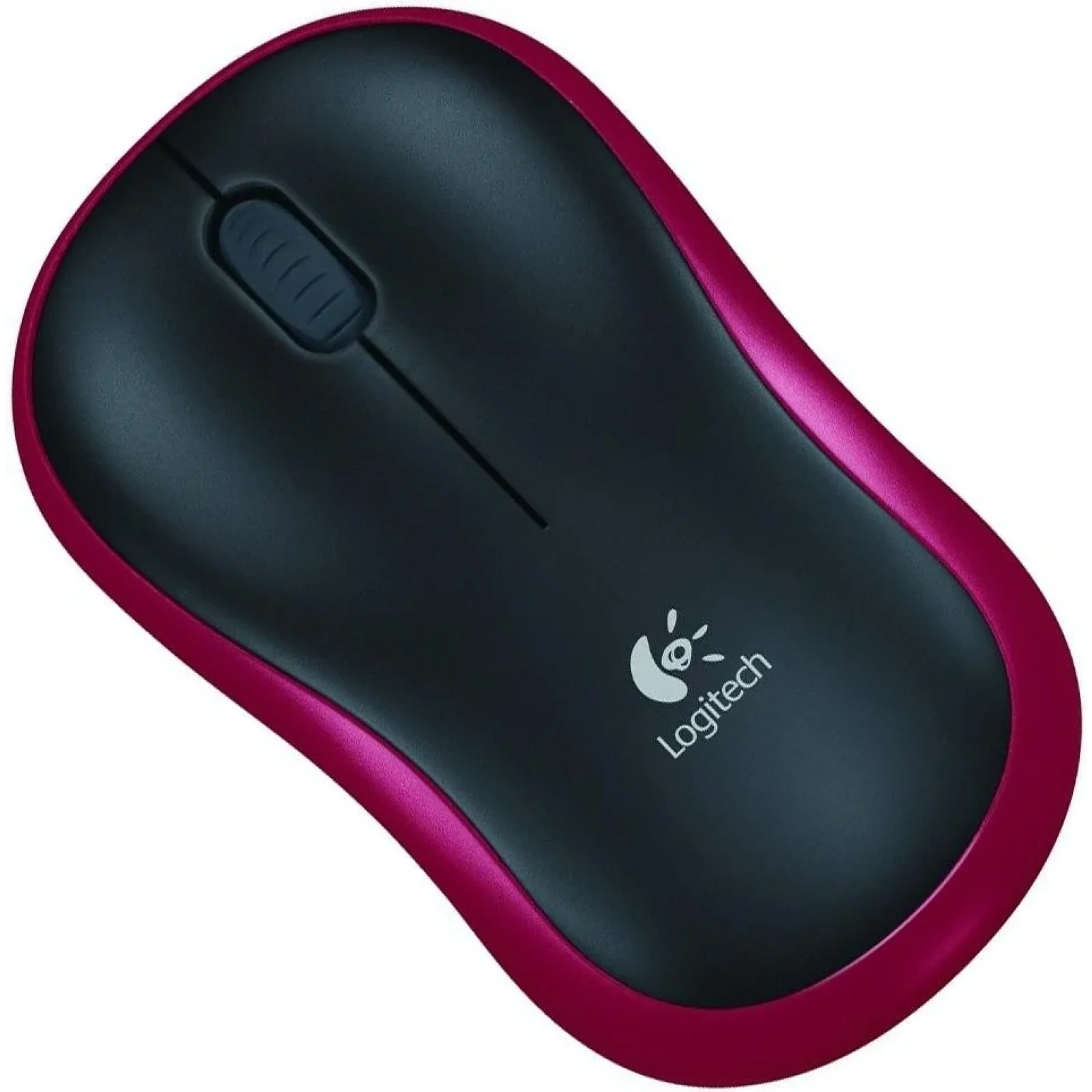 Миша бездротова Logitech M185 USB червона UA