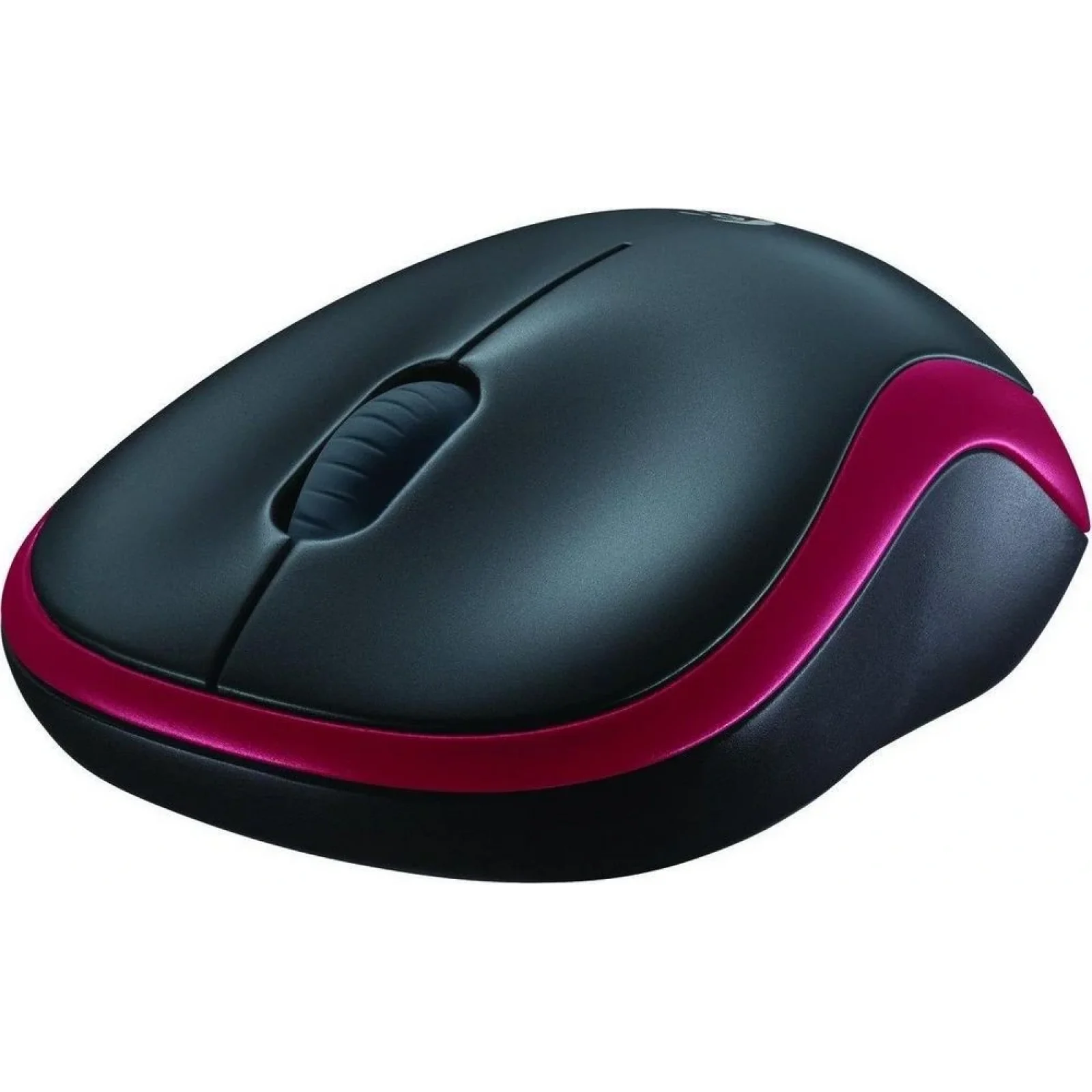 Миша бездротова Logitech M185 USB червона UA