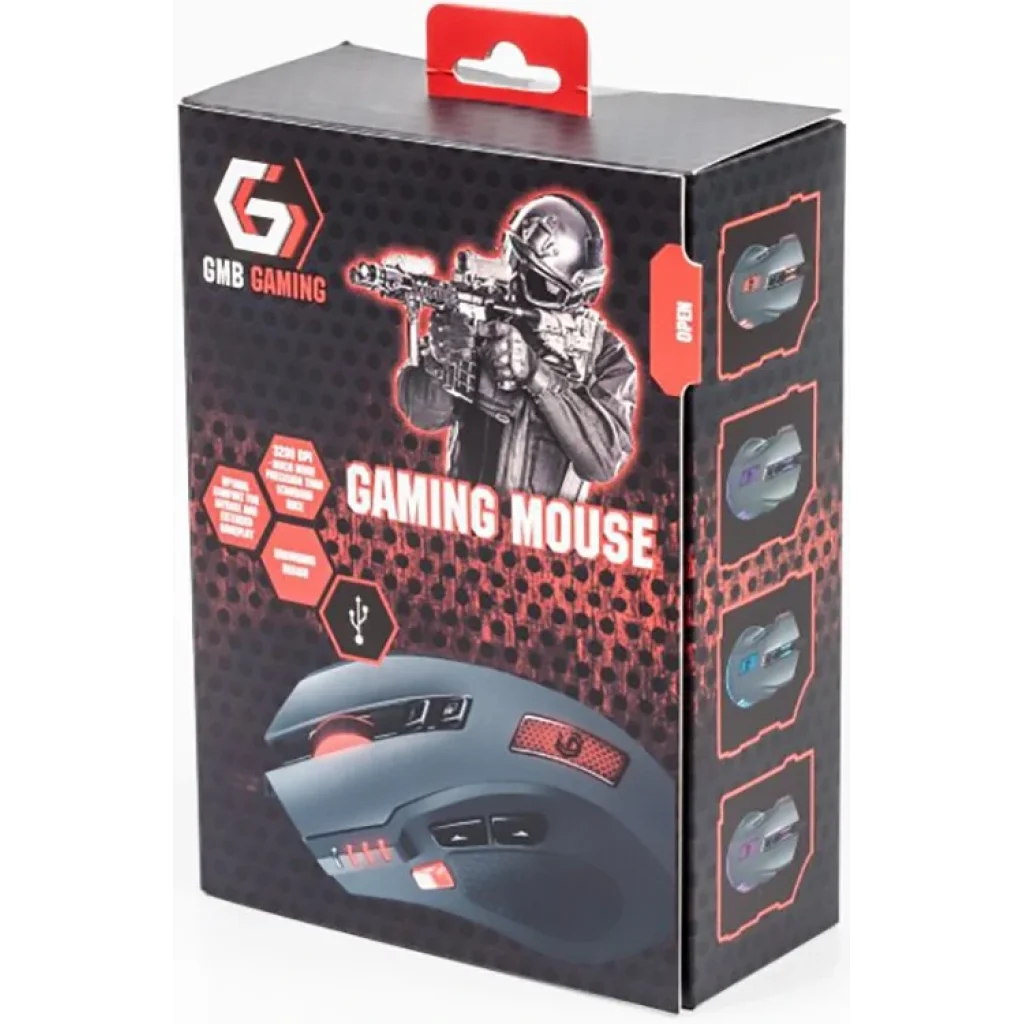 Миша ігрова Gembird MUSG-004 USB UA