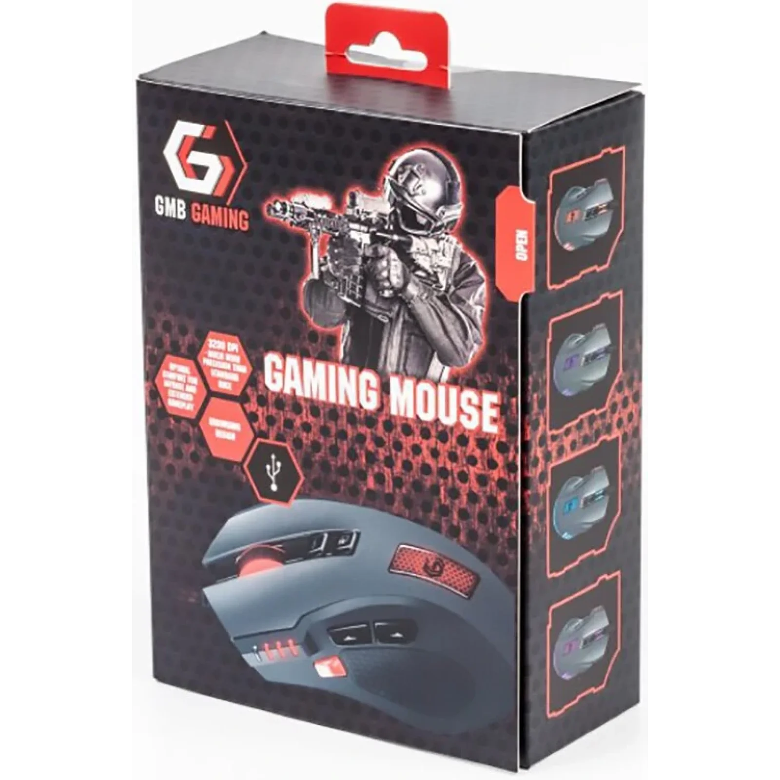 Миша ігрова Gembird MUSG-004 USB UA