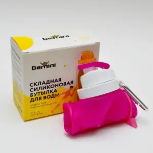 Пляшка для води 500мл Gemini BG08-P Gemini Sport
