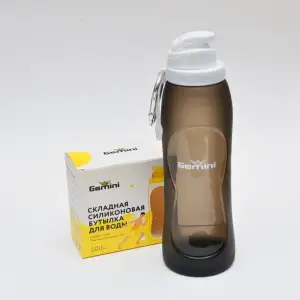 Пляшка для води 500мл Gemini BG08-BK Gemini Sport